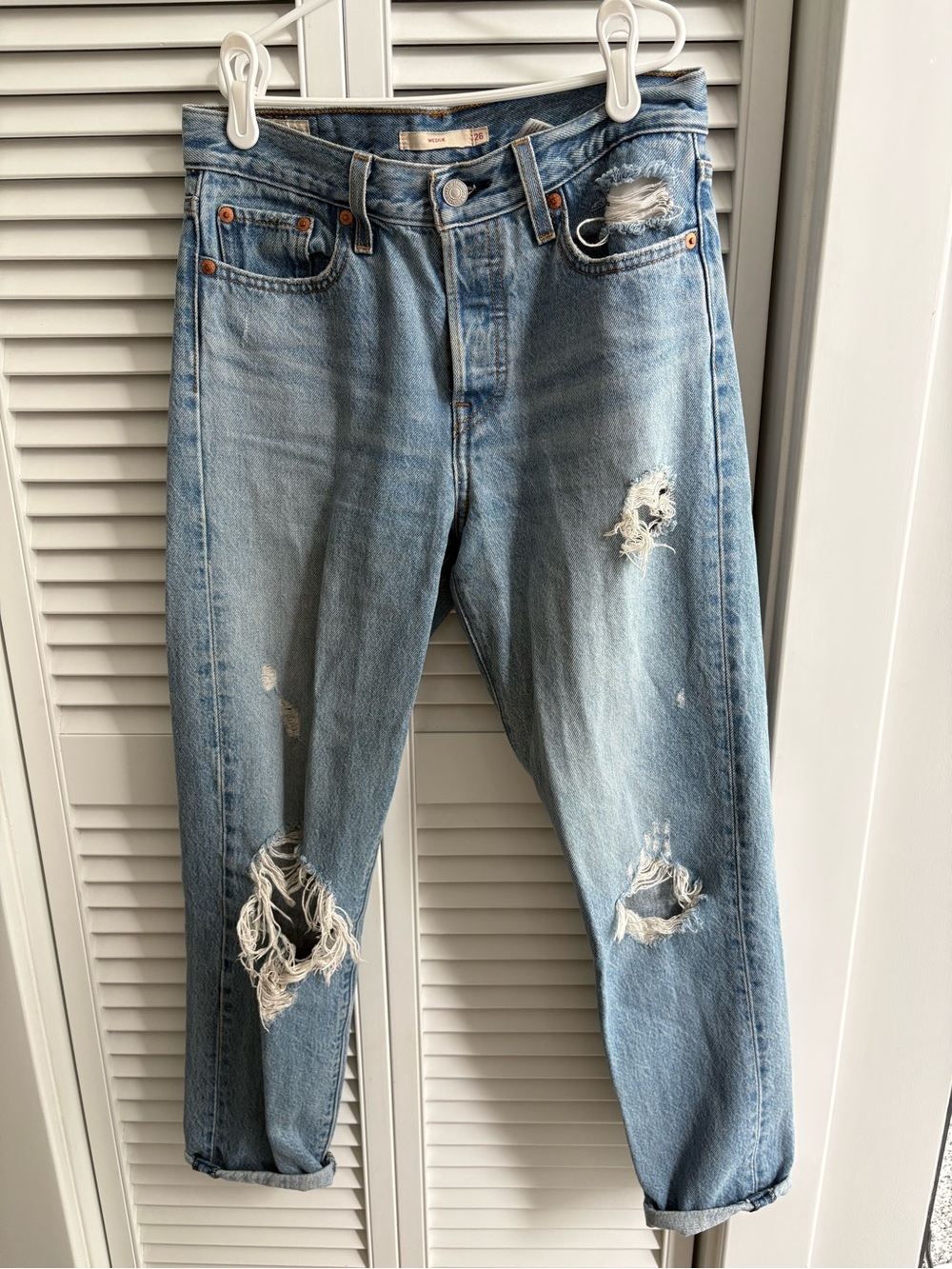 Levi’s Wedgie Straight Jeans size 26